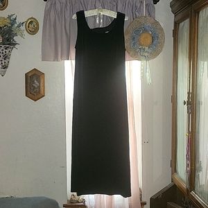 Petite velvet dress